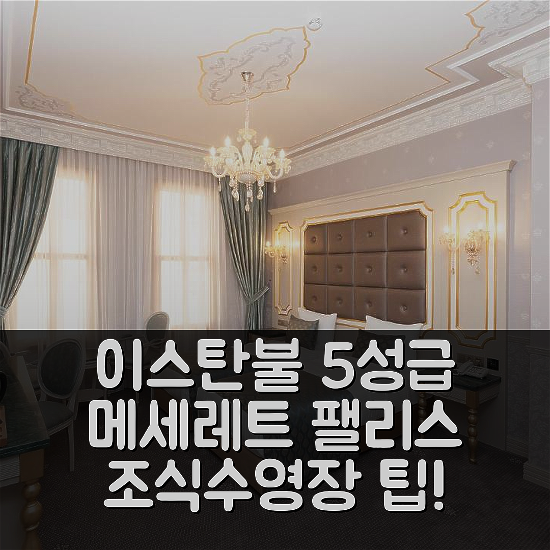 이스탄불 숙소 여행 호텔 추천 메세레트 팰리스 호텔 | 5성급 조식과 가성비 좋은 수영장 이용 팁 7가지