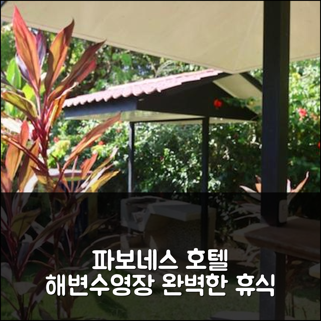 파보네스 숙소 여행 호텔 추천 카사 솔 | 해변과 수영장에서 즐기는 완벽한 휴식 5가지 이유