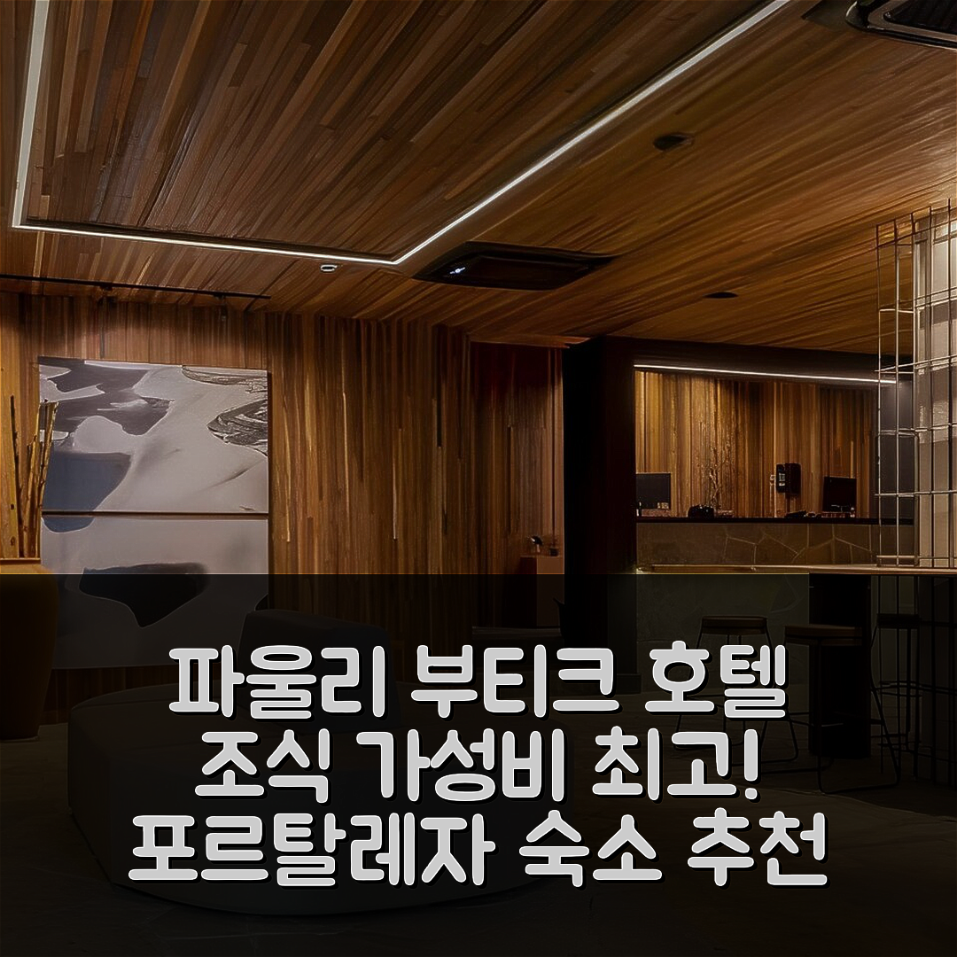 포르탈레자 숙소 여행 호텔 추천 파울리 부티크 호텔 | 조식과 가성비 뛰어난 5가지 이유
